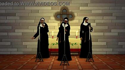 420px x 236px - Nun Cartoon Porn - Naughty nuns getting nailed by big-dicked dudes in these  vids - CartoonPorno.xxx